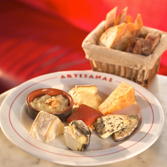 An even larger Brennan collection — about 250 cheeses — at this buoyant bistro and retail cheese shop in midtown, Artisanal pretty much dwarfs every restaurant in the world when it comes to variety — many of which find their way into the food here.